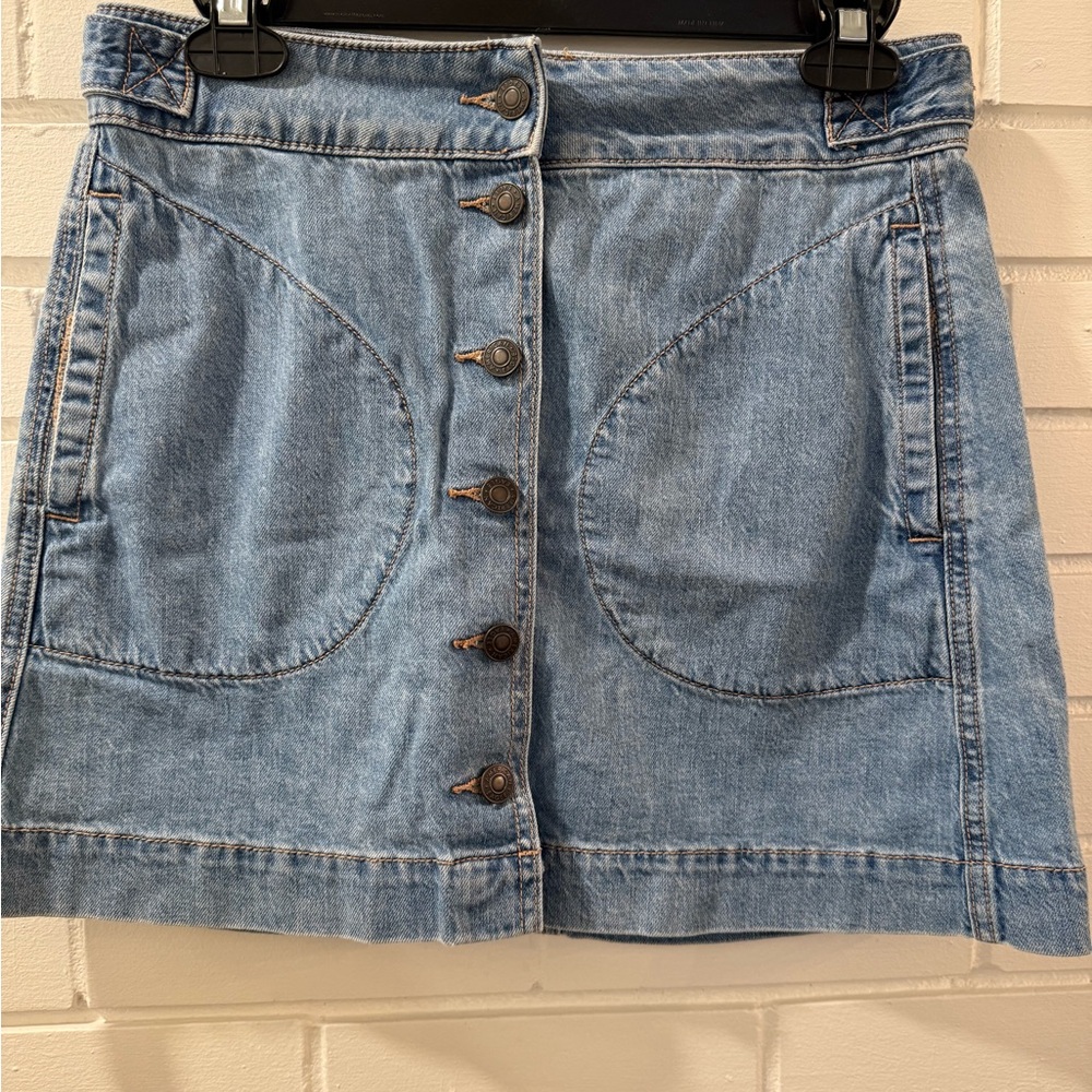American Eagle Outfitters Blue Denim Skirt